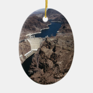 Hoover Dam Ceramic Ornament