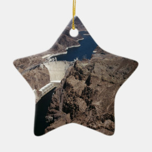 Hoover Dam Ceramic Tree Decoration
