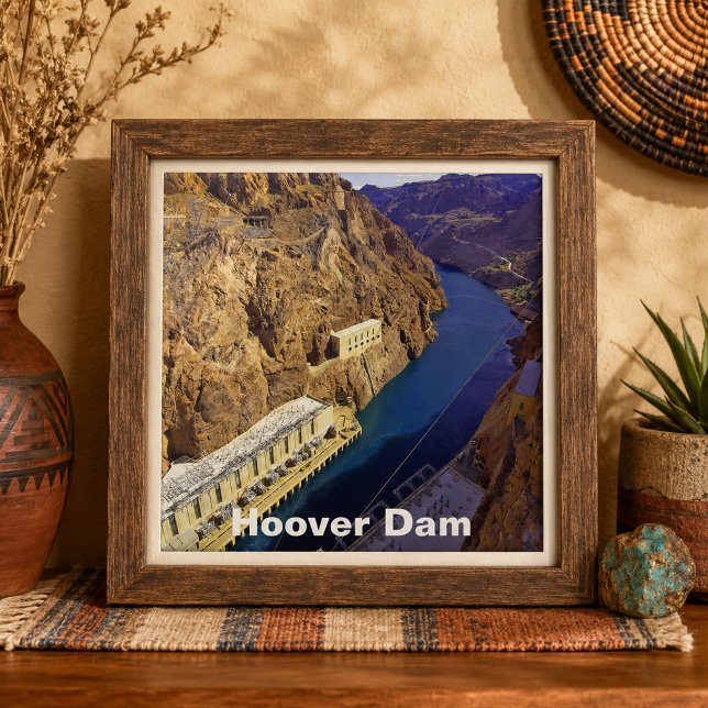 Hoover Dam in Arizona Ceramic Tile (Hoover Dam in Arizona Ceramic Tile)