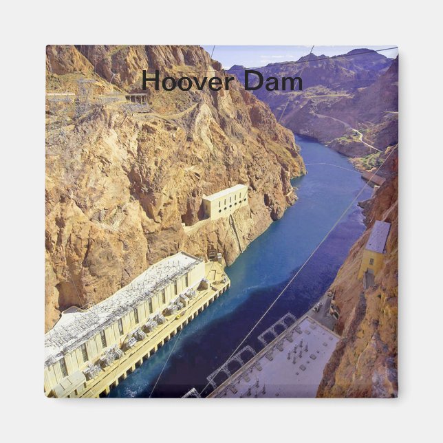 Hoover Dam in Arizona Magnet (Front)