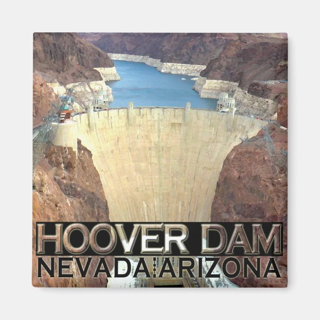 Hoover Dam Magnet (Front)