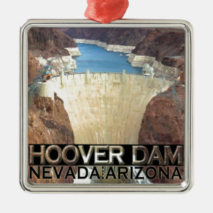 Hoover Dam Metal Tree Decoration