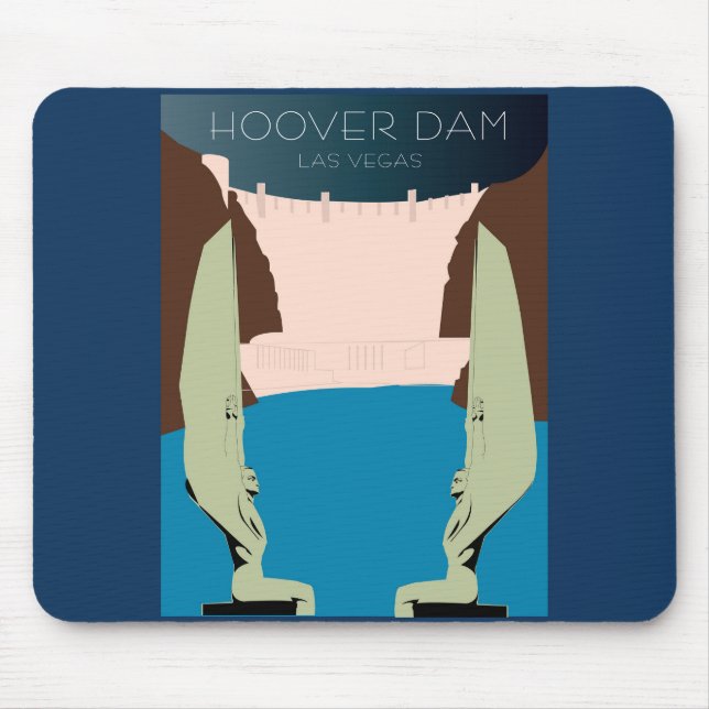 Hoover Dam Mousepad (Front)