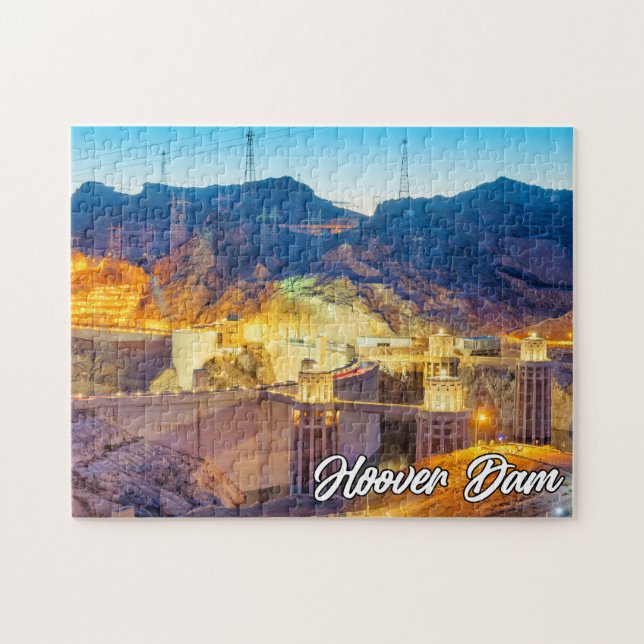 Hoover Dam, Nevada, USA Jigsaw Puzzle (Horizontal)