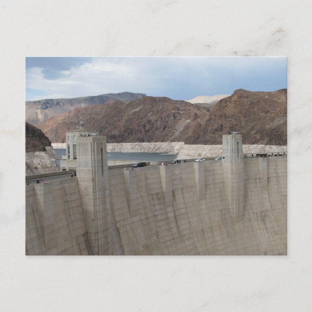 Hoover Dam Postcard (Front)