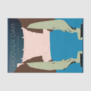 Hoover Dam Tissue Paper