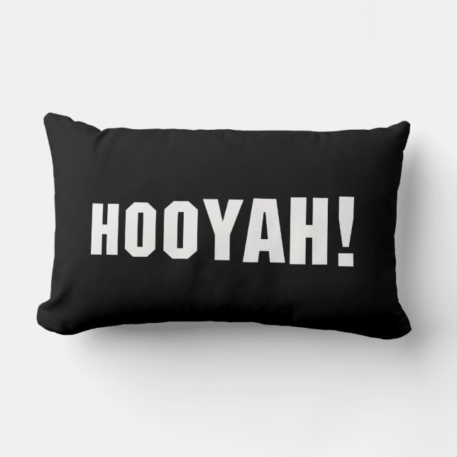 HOOYAH! LUMBAR CUSHION (Front)