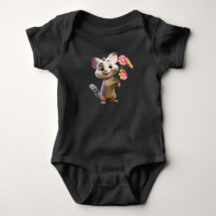 Hop Into Cuteness Rabbit Baby Bodysuit