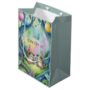 Hop On Over Birthday Party Medium Gift Bag