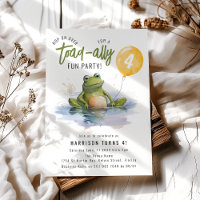 Hop On Over | Toad-ally Fun Party Birthday