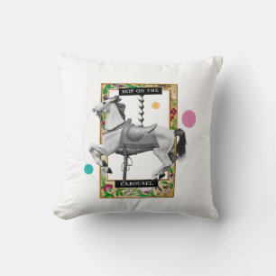 Hop on The Carousel Cushion