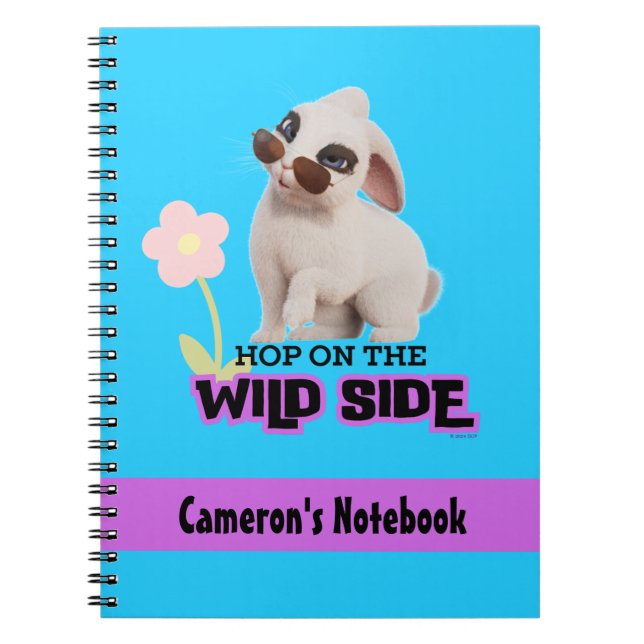 Hop on the Wild Side Notebook (Front)