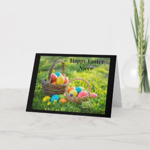 "HOP TO IT NIECE" AND HAVE FUN AT EASTER CARD
