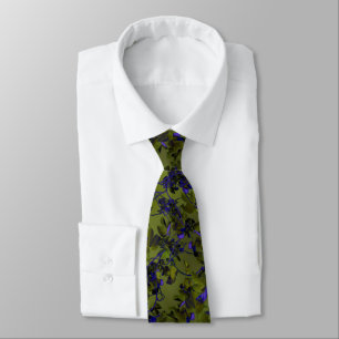 Hop Vine Design Tie