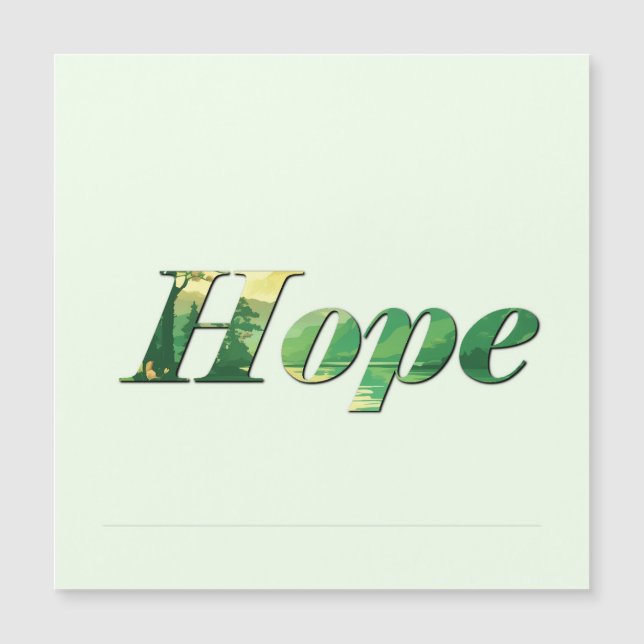 Hope. (Front)