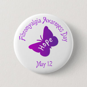 HOPE 2008 6 CM ROUND BADGE