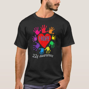 HOPE 22q awareness , diGeorge syndrome ,funny desi T-Shirt