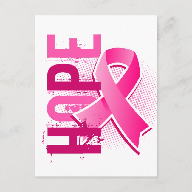 Hope 2 Breast Cancer Postcard (Front)
