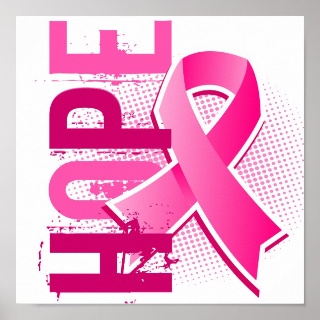 Hope 2 Breast Cancer Poster (Front)