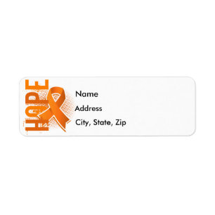 Hope 2 Leukaemia Return Address Label