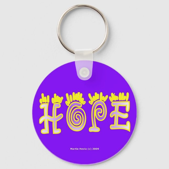 Hope (4b) Keychain (Front)