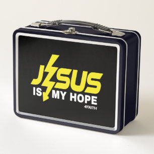 HOPE, 4FAITH - METAL LUNCH BOX