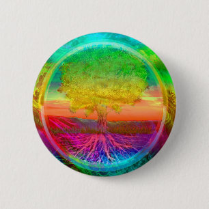 Hope 6 Cm Round Badge
