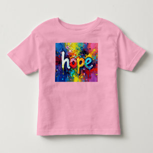 Hope Abstract Graffiti Style 104 Toddler T-Shirt
