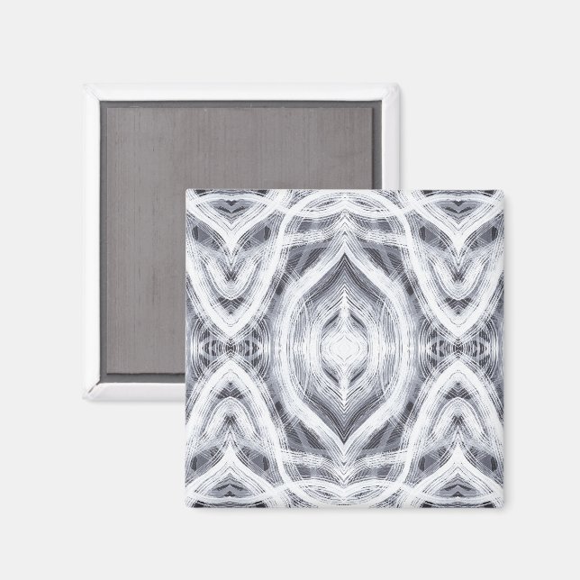 Hope Abstract Light White Watercolor Art Magnet (Front/Back)