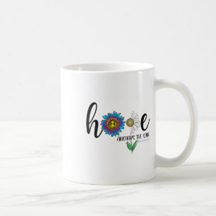 Hope Anchors The Soul Daisy Suicide Prevention Awa Coffee Mug