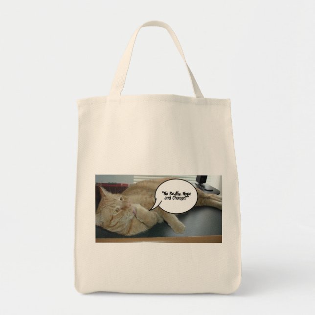 Hope and Change Tote Bag (Front)