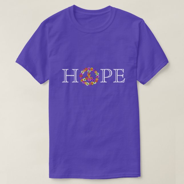 Hope and Peace T-Shirt (Design Front)