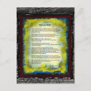 Hope and Relief Postcard