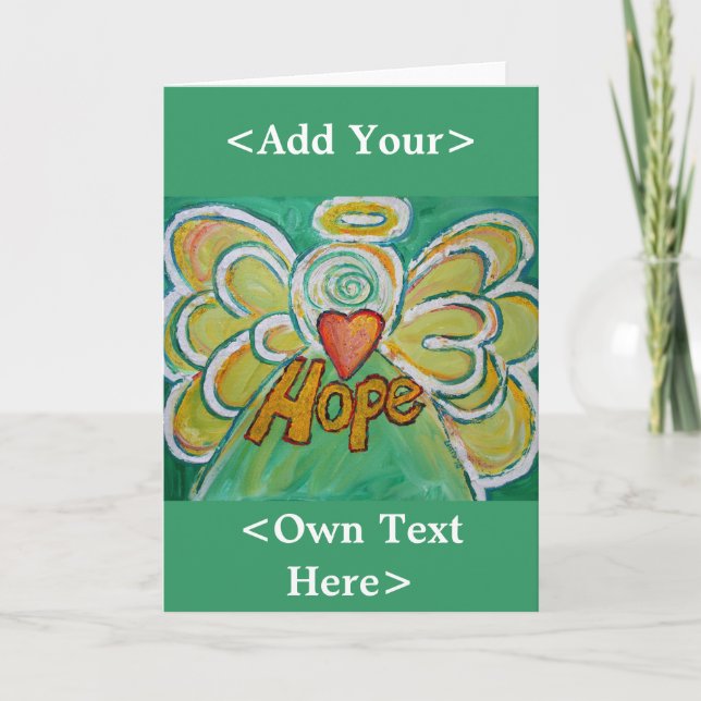Hope Angel Greeting Card (Front)
