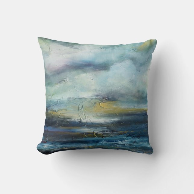 "Hope" Art Throw Pillow (Front)