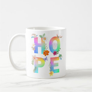 Hope Artistic Positive Motivational Inspirational Coffee Mug