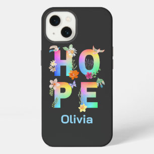 Hope Artistic Positive Motivational Inspirational iPhone 13 Case