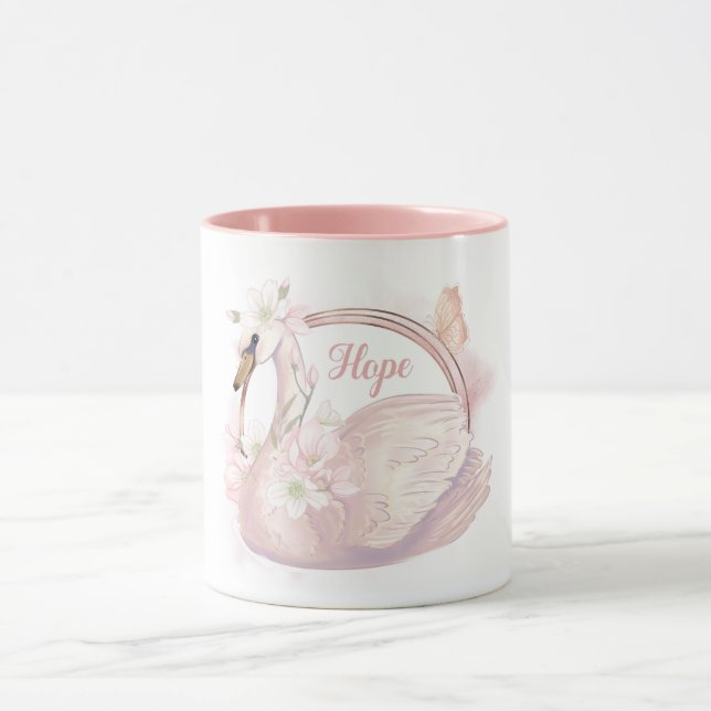 Hope/Beautiful Swan Mug (Center)