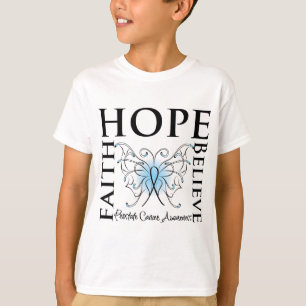 Hope Believe Faith - Prostate Cancer T-Shirt