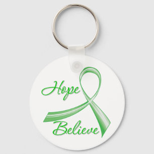 Hope Believe Traumatic Brain Injury Key Ring