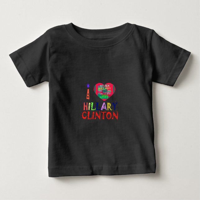 Hope Best Lovely Beautiful Amazing Colourful Hilla Baby T-Shirt (Front)