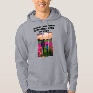 Hope blooms in sustainability cultivate future hoodie