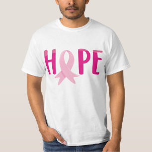 Hope Breast Cancer Awareness T-Shirt – Pink Ribbon