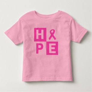 Hope Breast Cancer Awareness Toddler T-Shirt