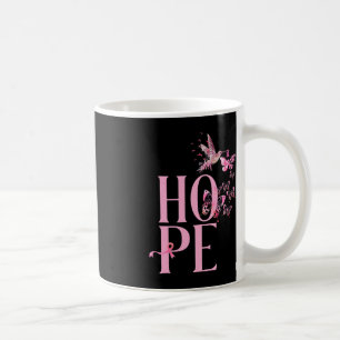 Hope Breast Cancer AwarenessandHummingbird Breast Coffee Mug