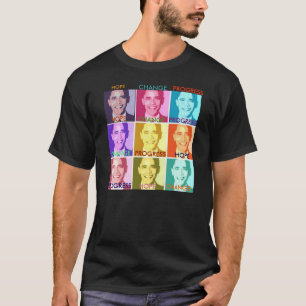 HOPE & CHANGE OBAMA TSHIRT - - Customised