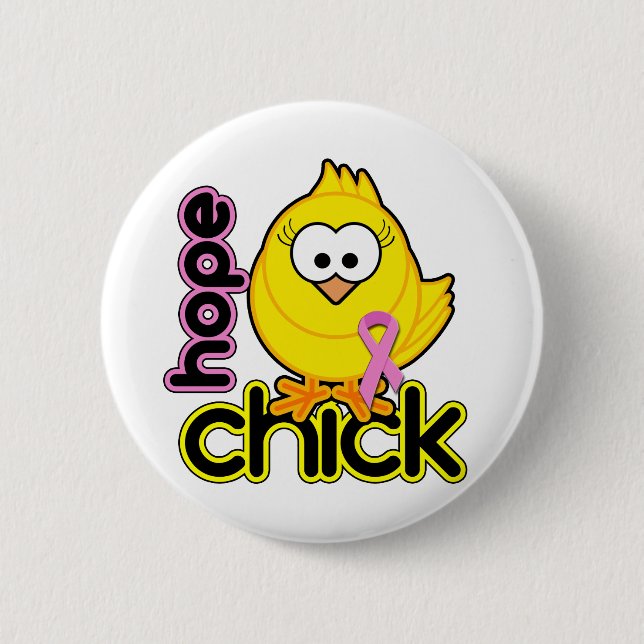 Hope Chick 6 Cm Round Badge (Front)