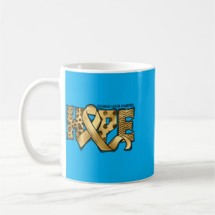 Hope Childhood Cancer Awareness Month September Go Coffee Mug