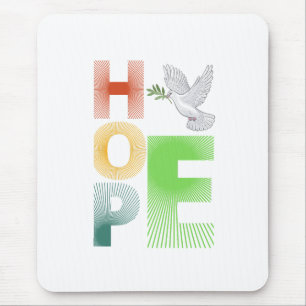 Hope - Christian Faith Mouse Pads & Desk Mats