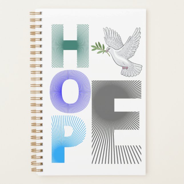 Hope - Christian Faith Planner (Front)